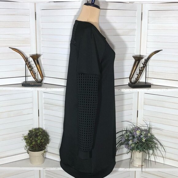 Fabletics Tilly Sweatshirt Mini Dress Knit Mesh Panel Size S - Picture 8 of 15